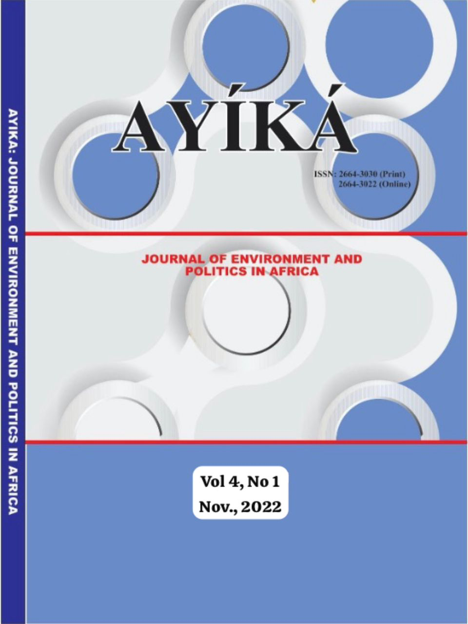 Ayika: Journal of Environment and Politics in Africa