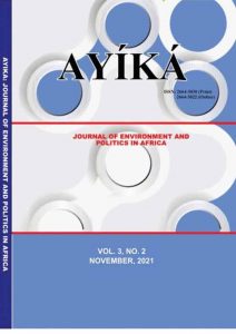 Ayika: Journal of Environment and Politics in Africa